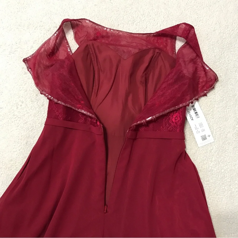 Azazie giana sleeveless